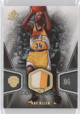 2007-08 SP Game Used - [Base] - Gold #134 - Ray Allen /25