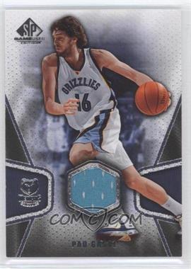 2007-08 SP Game Used - [Base] #131 - Pau Gasol