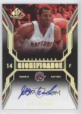 2007-08 SP Game Used - Significance Autographs #SI-JG - Joey Graham