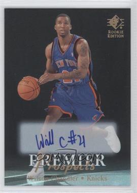 2007-08 SP Rookie Edition - [Base] - Autographs #168 - Premier Prospects 1994-95 SP Rookie Design - Wilson Chandler
