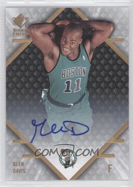 2007-08 SP Rookie Edition - [Base] - Autographs #87 - Glen Davis