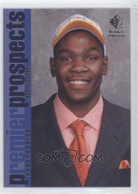 2007-08 SP Rookie Edition - [Base] #106 - Premier Prospects - Kevin Durant