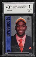 Premier Prospects - Kevin Durant [BCCG 9 Near Mint or …
