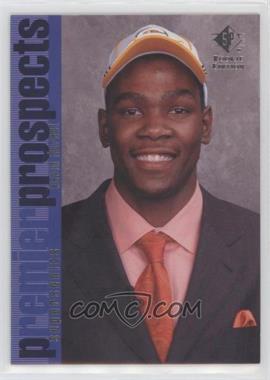 2007-08 SP Rookie Edition - [Base] #106 - Premier Prospects - Kevin Durant