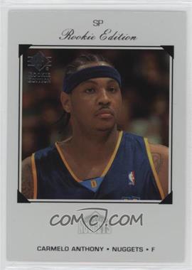 2007-08 SP Rookie Edition - [Base] #181 - 1998-99 SP Veteran/Legend Design - Carmelo Anthony