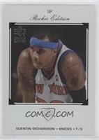 1998-99 SP Veteran/Legend Design - Quentin Richardson [EX to NM]