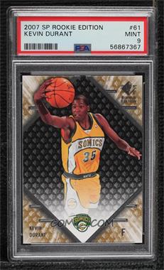 2007-08 SP Rookie Edition - [Base] #61 - Kevin Durant [PSA 9 MINT]