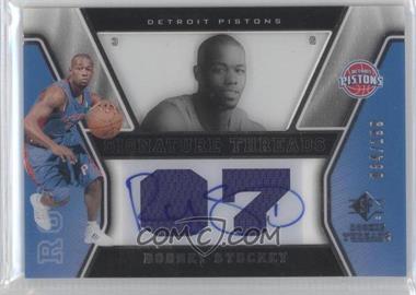 2007-08 SP Rookie Threads - [Base] #59 - Signature Threads - Rodney Stuckey /199