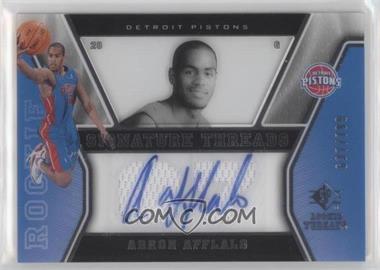 2007-08 SP Rookie Threads - [Base] #69 - Signature Threads - Arron Afflalo /799