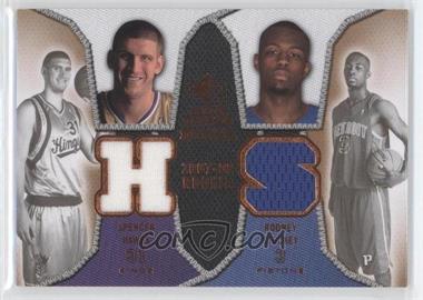 2007-08 SP Rookie Threads - Dual Rookie Threads #DRT-SH - Spencer Hawes, Rodney Stuckey