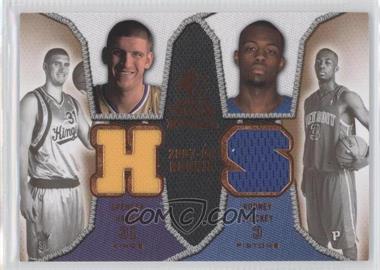 2007-08 SP Rookie Threads - Dual Rookie Threads #DRT-SH - Spencer Hawes, Rodney Stuckey