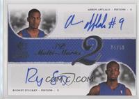 Arron Afflalo, Rodney Stuckey #/50