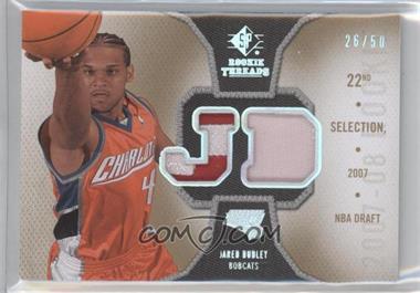 2007-08 SP Rookie Threads - Rookie Threads - Patch #RT-JD - Jared Dudley /50