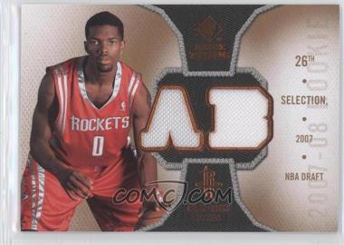 2007-08 SP Rookie Threads - Rookie Threads #RT-AB - Aaron Brooks