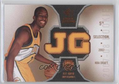 2007-08 SP Rookie Threads - Rookie Threads #RT-JG - Jeff Green