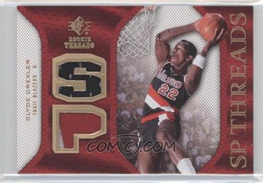 2007-08 SP Rookie Threads - SP Threads - Patch #SP-CD - Clyde Drexler