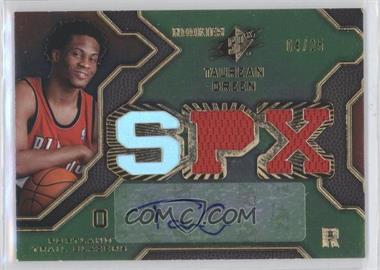 2007-08 SPx - [Base] - Radiance #130 - Taurean Green /25