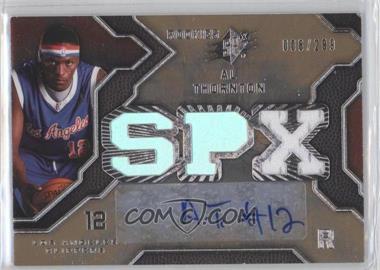 2007-08 SPx - [Base] #110 - Al Thornton /299