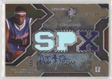 2007-08 SPx - [Base] #110 - Al Thornton /299