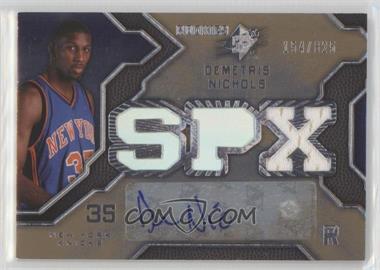 2007-08 SPx - [Base] #131 - Demetris Nichols /825