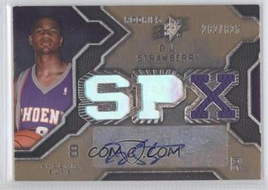 2007-08 SPx - [Base] #134 - D.J. Strawberry /825