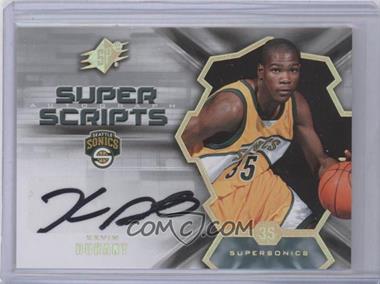 2007-08 SPx - Super Scripts Autograph #SS-KD - Kevin Durant