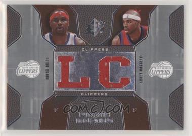 2007-08 SPx - Winning Materials Combo #WMC-MB - Elton Brand, Corey Maggette