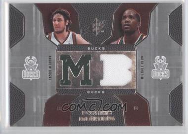 2007-08 SPx - Winning Materials Combo #WMC-RB - Andrew Bogut, Michael Redd