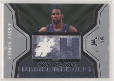 2007-08 SPx - Winning Materials Jersey - Jersey Number #WMJ-JA - Antawn Jamison