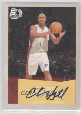 2007-08 Topps - [Base] - 1957-58 Variations Certified Autograph #17 - Chauncey Billups