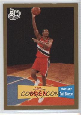 2007-08 Topps - [Base] - 1957-58 Variations Gold #111 - Greg Oden /2007