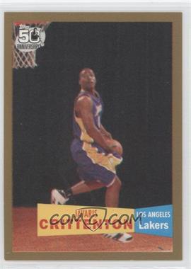 2007-08 Topps - [Base] - 1957-58 Variations Gold #129 - Javaris Crittenton /2007