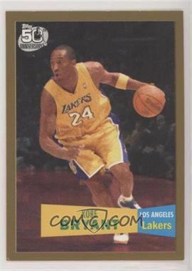 2007-08 Topps - [Base] - 1957-58 Variations Gold #24 - Kobe Bryant /2007