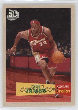 2007-08 Topps - [Base] - 1957-58 Variations #23 - LeBron James [EX to NM]