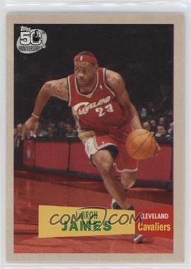 2007-08 Topps - [Base] - 1957-58 Variations #23 - LeBron James [EX to NM]