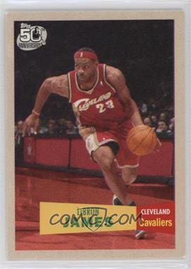 2007-08 Topps - [Base] - 1957-58 Variations #23 - LeBron James [EX to NM]