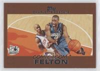 Raymond Felton [EX to NM] #/50