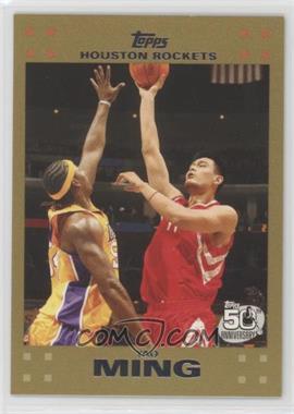 2007-08 Topps - [Base] - Gold #11 - Yao Ming /2007