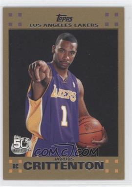 2007-08 Topps - [Base] - Gold #129 - Javaris Crittenton /2007