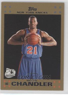 2007-08 Topps - [Base] - Gold #133 - Wilson Chandler /2007