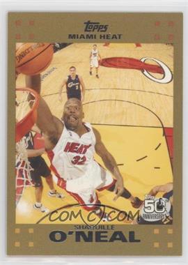 2007-08 Topps - [Base] - Gold #32 - Shaquille O'Neal /2007