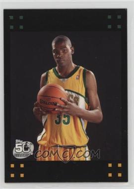 2007-08 Topps - [Base] - Missing Foil #112 - Kevin Durant [EX to NM]
