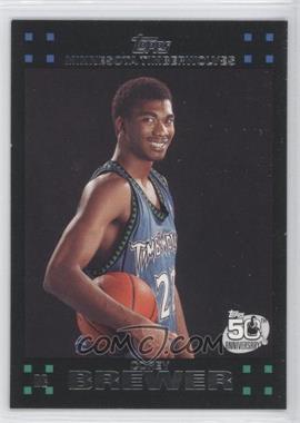 2007-08 Topps - [Base] #117 - Corey Brewer