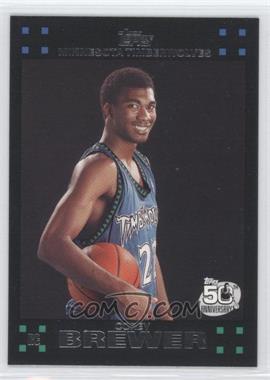 2007-08 Topps - [Base] #117 - Corey Brewer