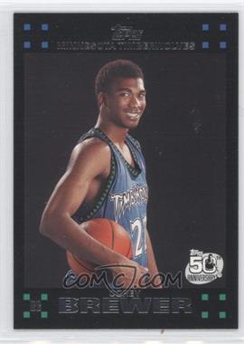 2007-08 Topps - [Base] #117 - Corey Brewer