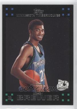 2007-08 Topps - [Base] #117 - Corey Brewer