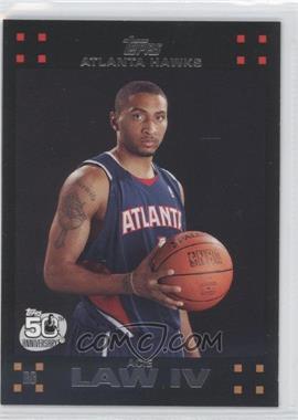 2007-08 Topps - [Base] #121 - Acie Law