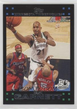 2007-08 Topps - [Base] #20 - Kevin Garnett