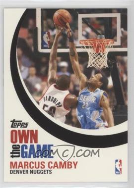 2007-08 Topps - Own the Game #OTG7 - Marcus Camby