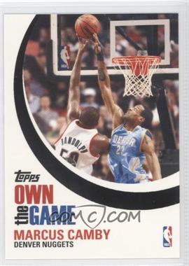 2007-08 Topps - Own the Game #OTG7 - Marcus Camby